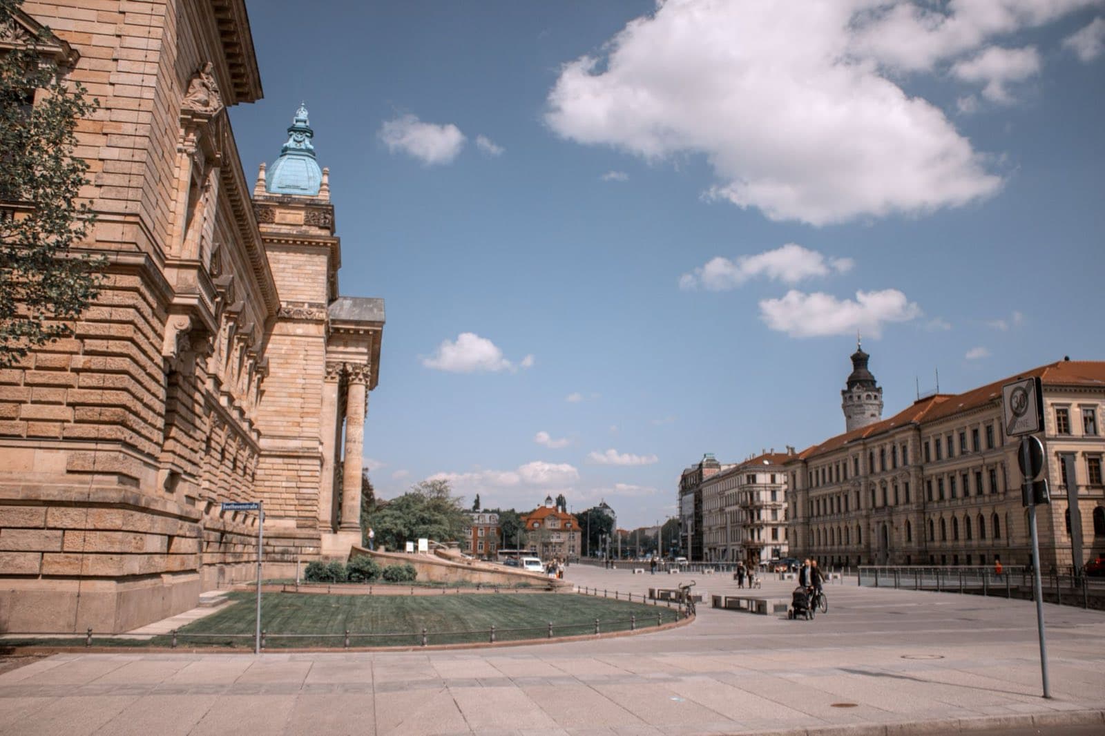 Blick über Leipzig – Region von Lehmann Finanzierung